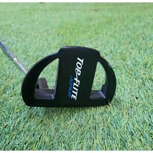 Top Flite Mallet Putter Junior Kids Youth Golf Blue Black Golf Club RH 31"